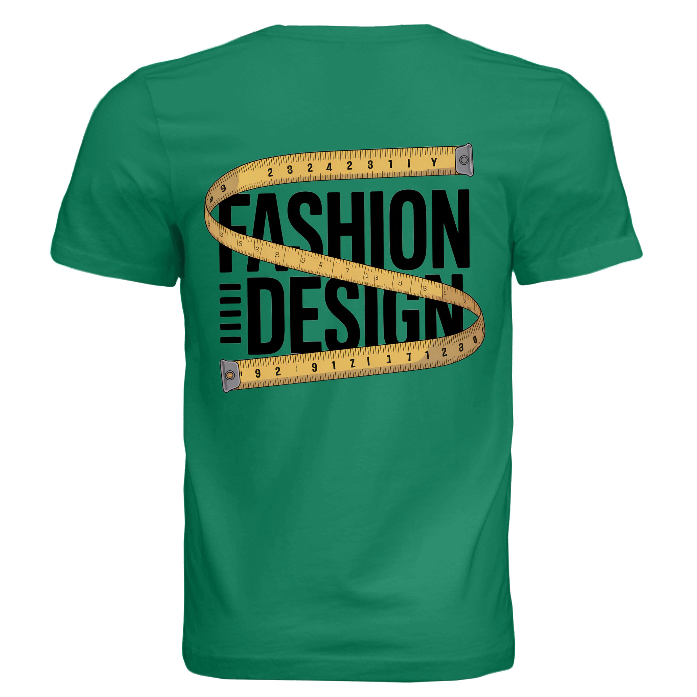 Solid Kelly Triblend - BACK