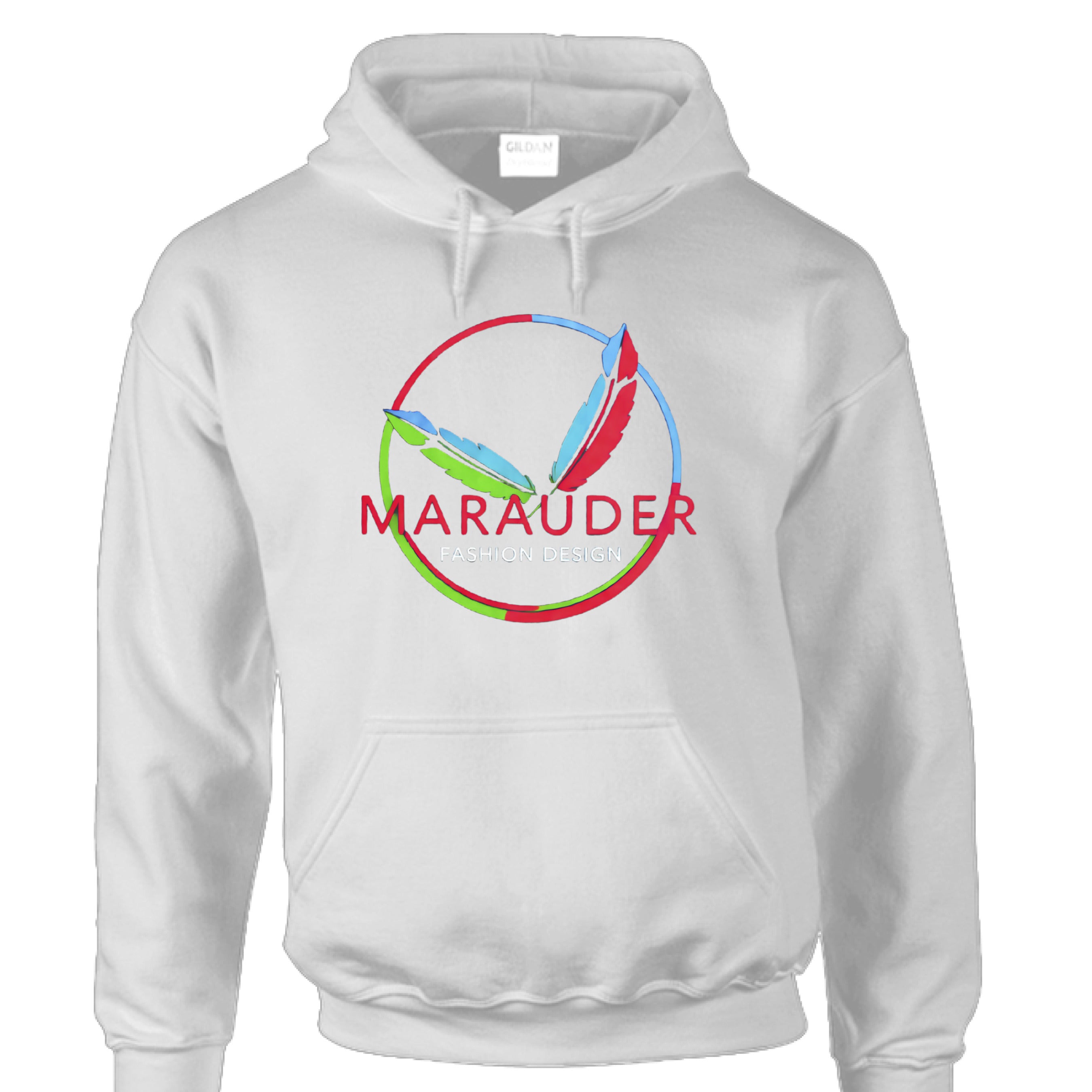 blueandredfeatheronsleeve