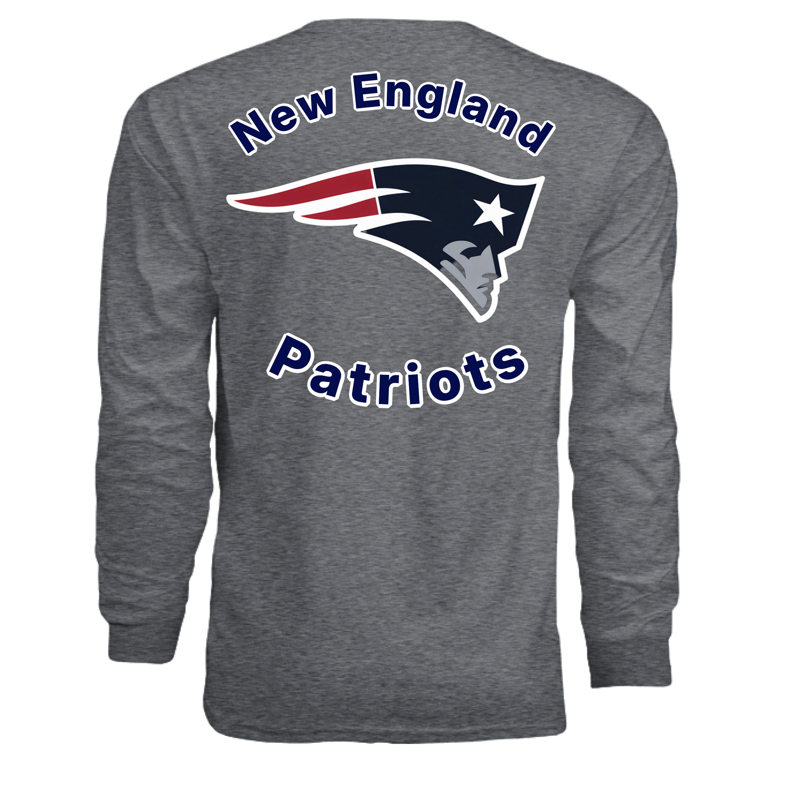 Dark Heather Grey - BACK